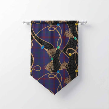 Lynch Scottish Tartan Twisted Ropes Stylized Gonfalon Chevron - Tartan Vibes Clothing