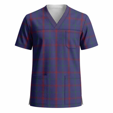 Lynch Tartan Scrub Top - Tartan Vibes Clothing