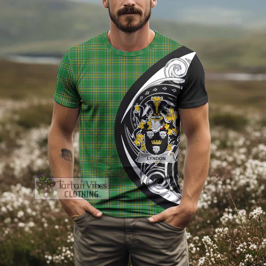 Lyndon Irish Clan T-Shirt Celtic Circle Style - Tartan Vibes Clothing