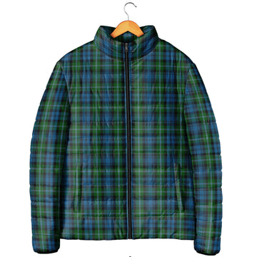 Lyon Tartan Padded Jacket Men's Padded Jacket - Tartan Vibes Clothing
