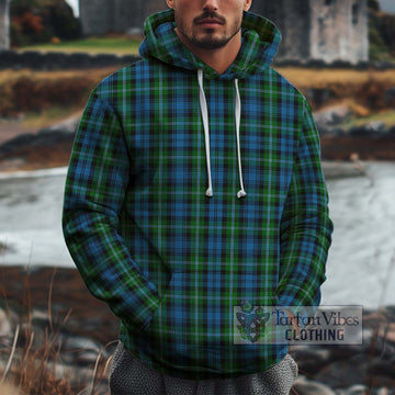 Lyon Tartan Cotton Hoodie Zip Hoodie - Tartan Vibes Clothing