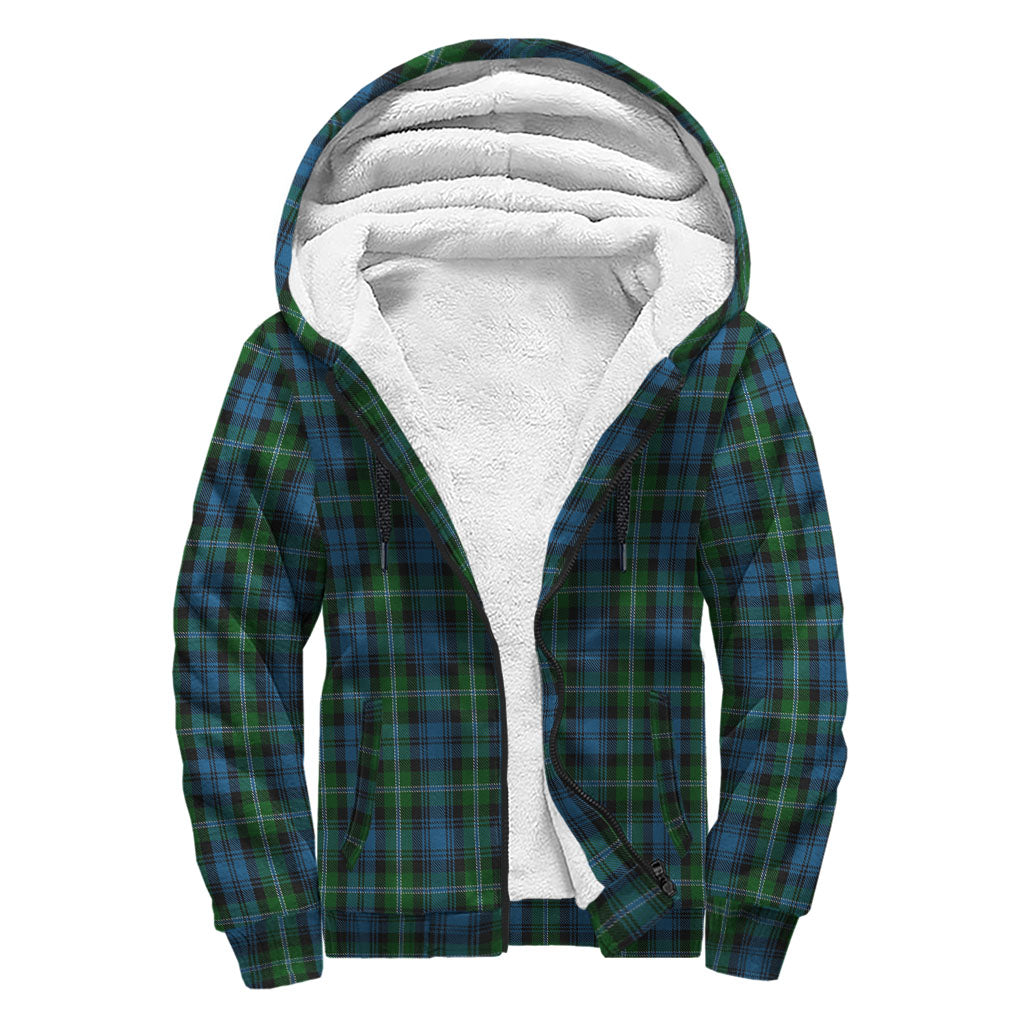 Lyon Tartan Sherpa Hoodie Unisex - Tartan Vibes Clothing