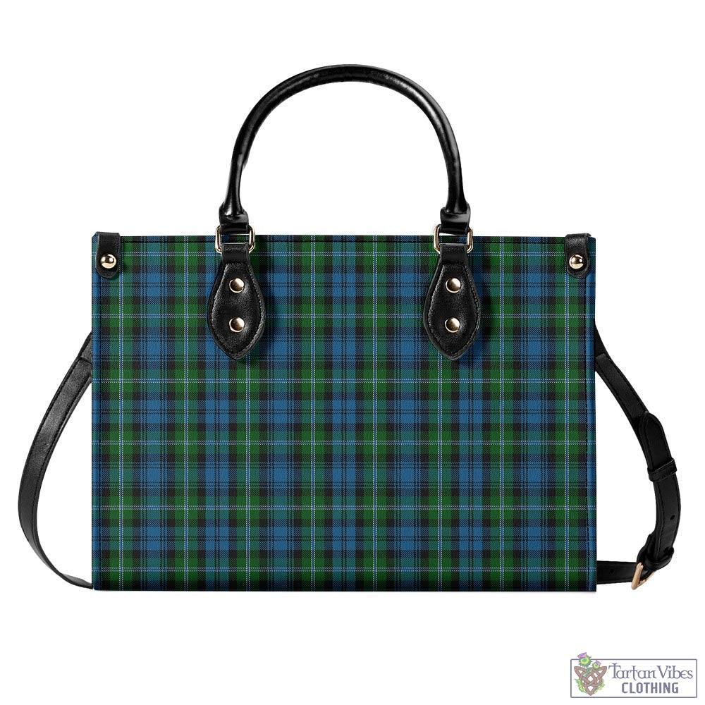 Lyon Tartan Luxury Leather Handbags L - Tartan Vibes Clothing