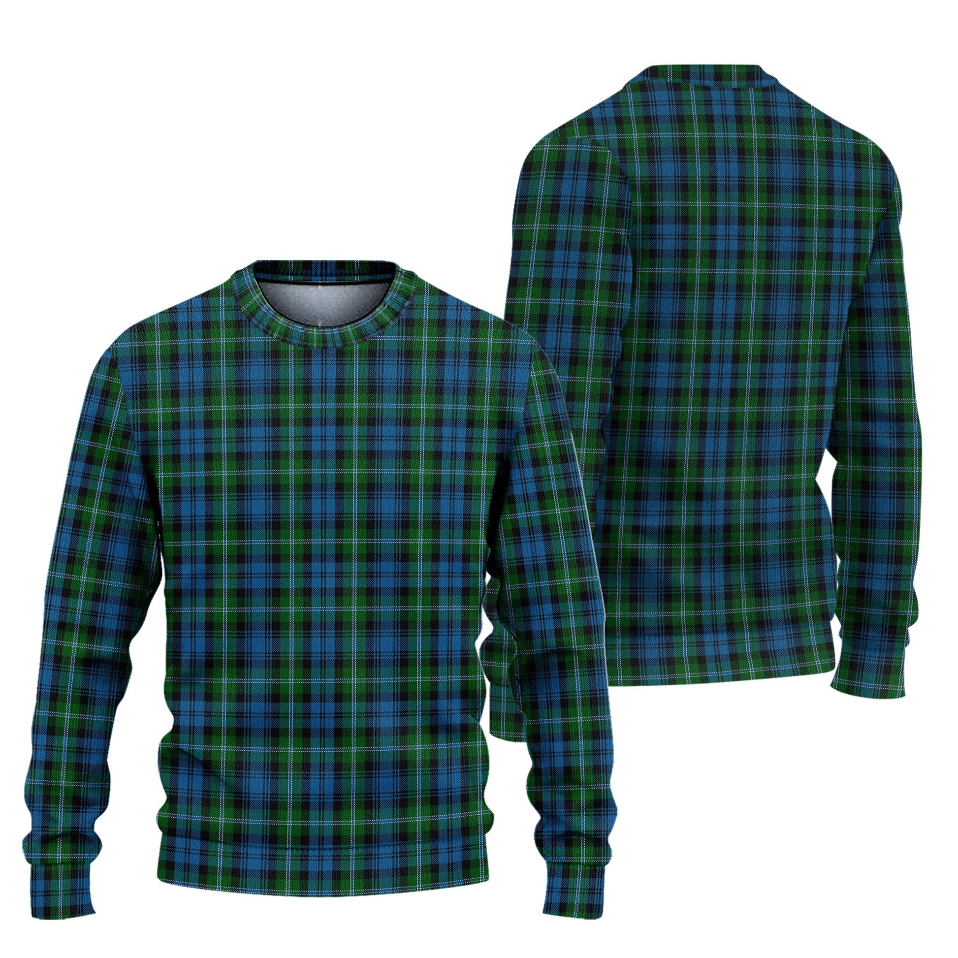 Lyon Tartan Ugly Sweater Unisex - Tartan Vibes Clothing