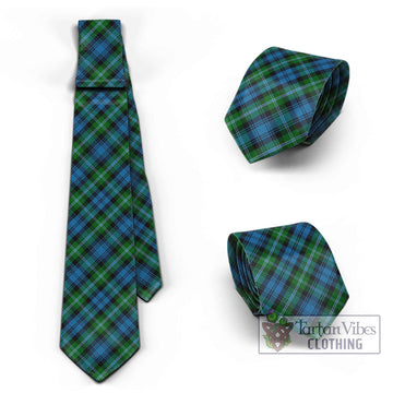 Lyon Tartan Classic Necktie Cross Style Necktie One Size - Tartan Vibes Clothing