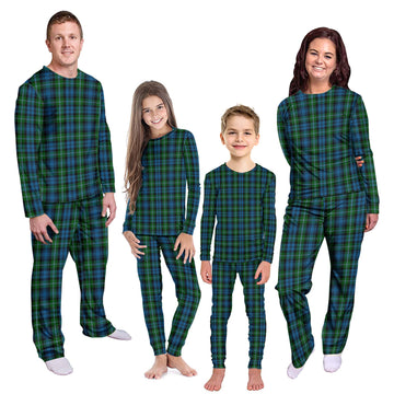 Lyon Tartan Pajamas Family Set Kid - Tartan Vibes Clothing