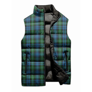 Lyon Tartan Sleeveless Puffer Jacket Unisex M - Tartan Vibes Clothing