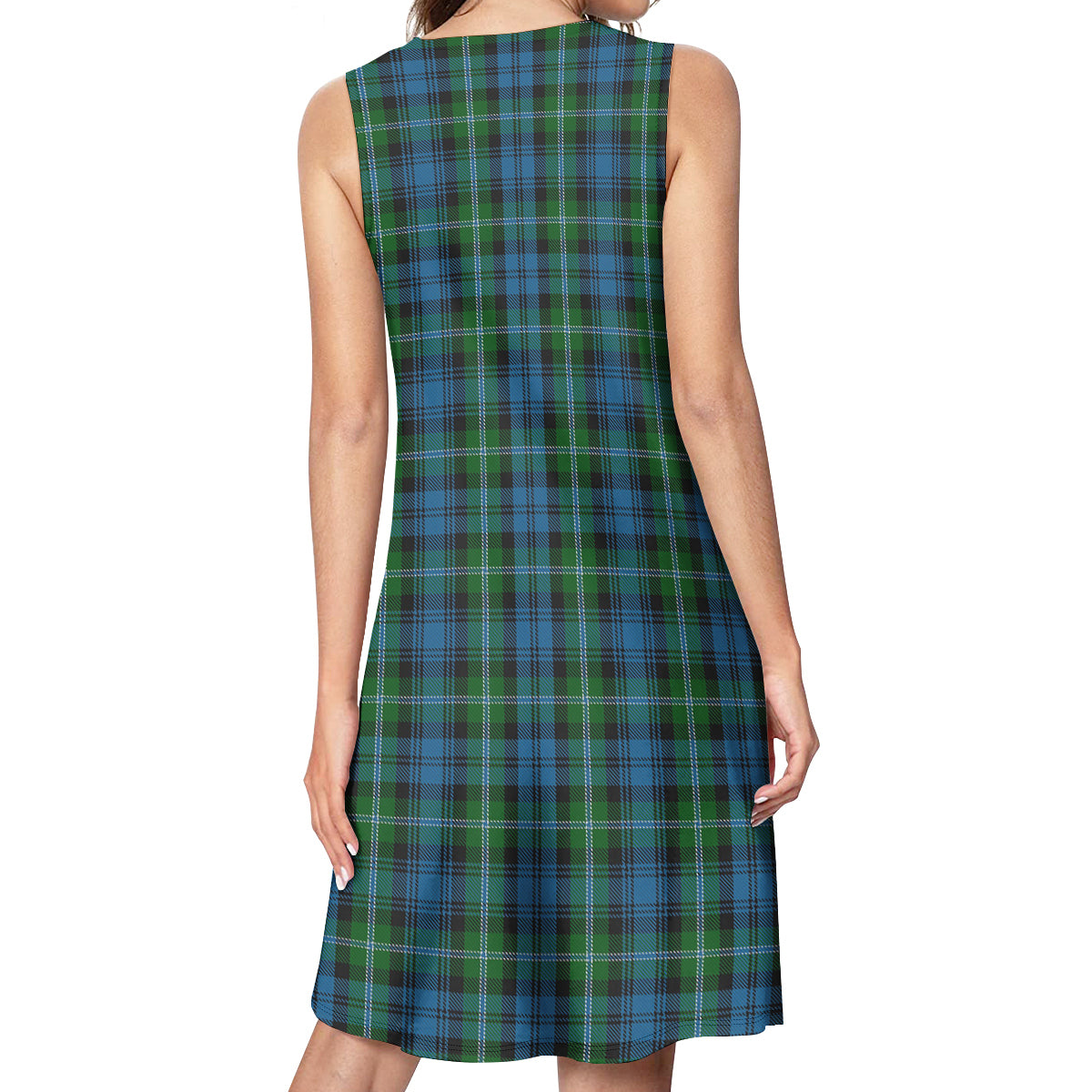 Lyon Tartan Womens Casual Dresses - Tartan Vibes Clothing