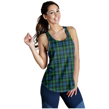 Lyon Tartan Women Racerback Tanks - Tartan Vibes Clothing