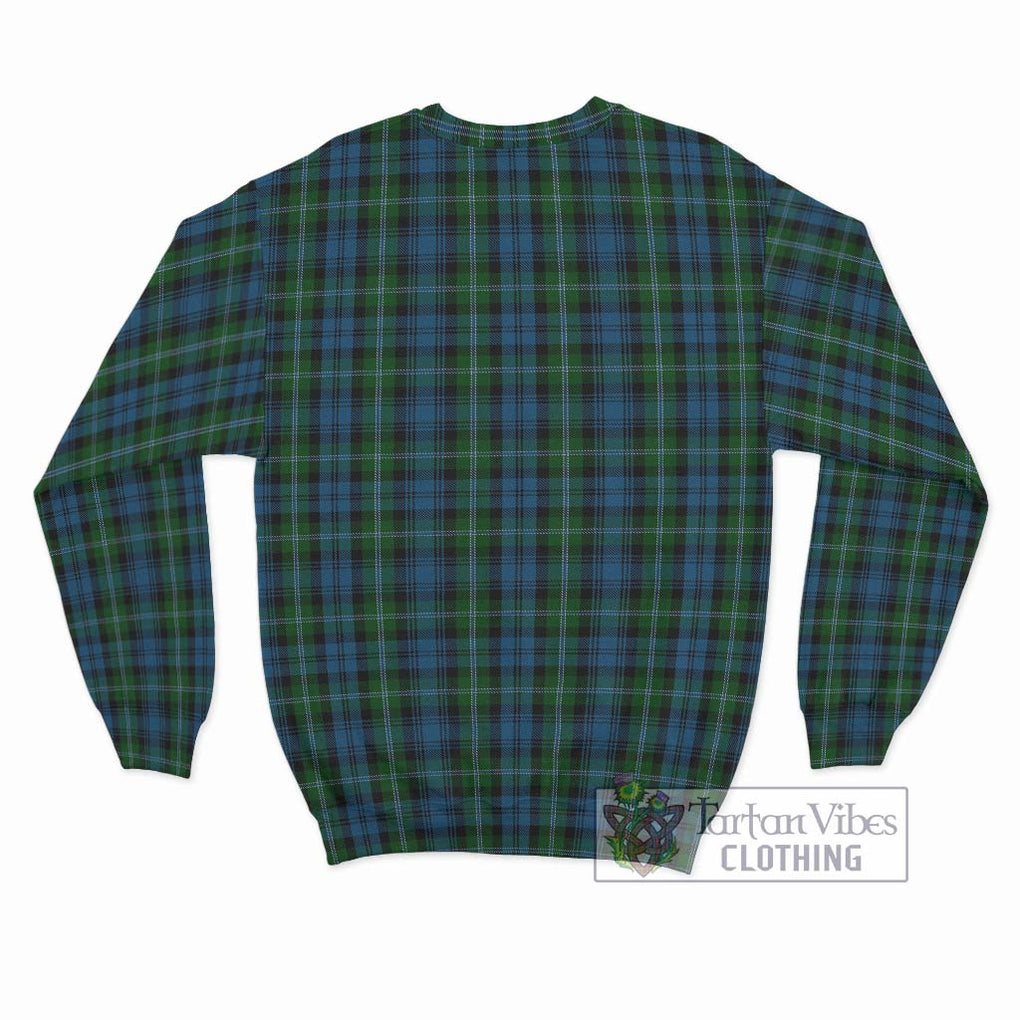 Lyon Tartan Sweatshirt with Family Crest DNA In Me Style - Tartan Vibes Clothing