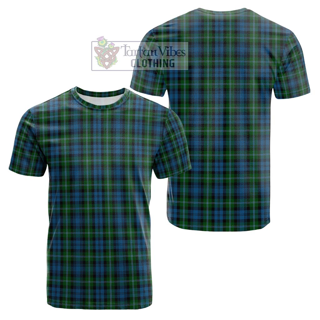 Lyon Tartan Cotton T-Shirt - Tartan Vibes Clothing