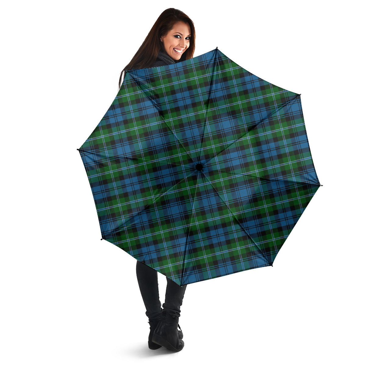 Lyon Tartan Umbrella - Tartan Vibes Clothing