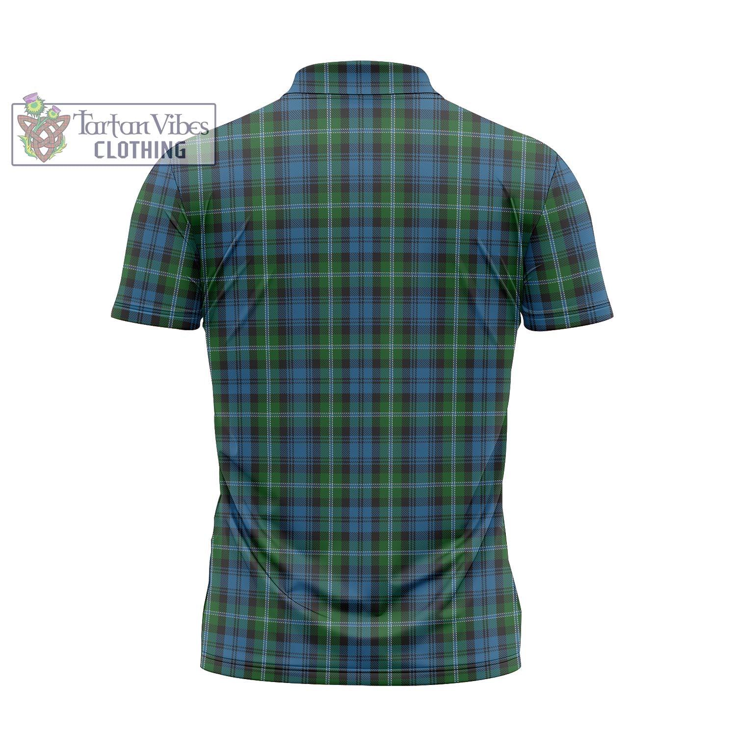 Lyon Tartan Zipper Polo Shirt - Tartan Vibes Clothing