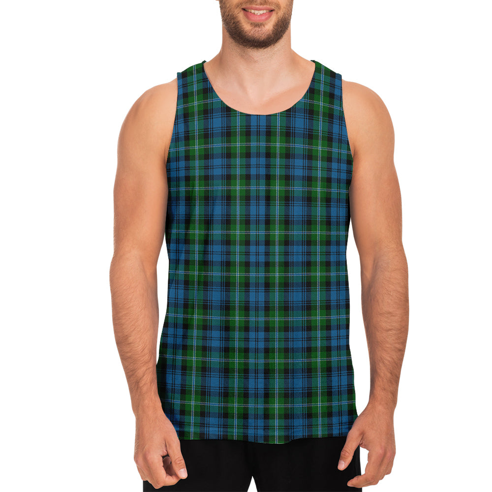 Lyon Tartan Mens Tank Top - Tartan Vibes Clothing
