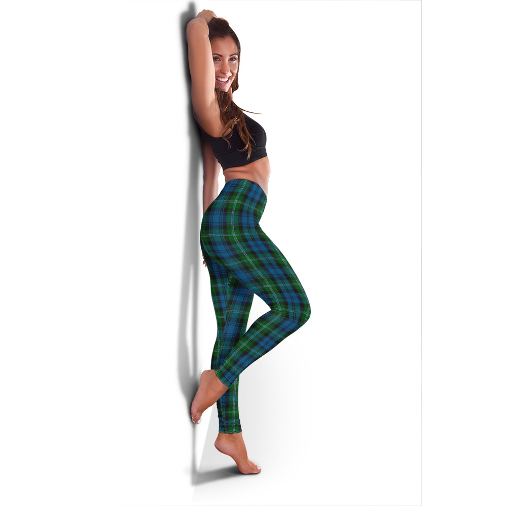 Lyon Tartan Womens Leggings - Tartan Vibes Clothing