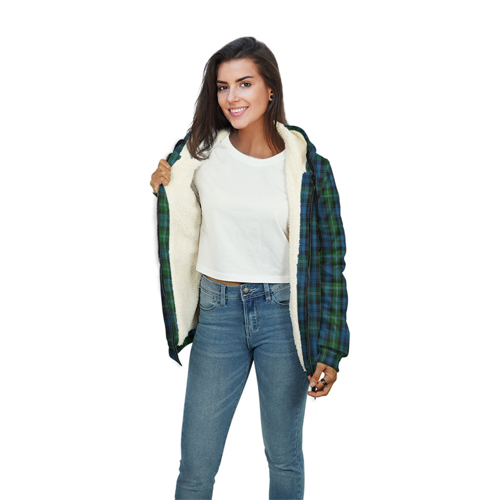 Lyon Tartan Sherpa Hoodie - Tartan Vibes Clothing