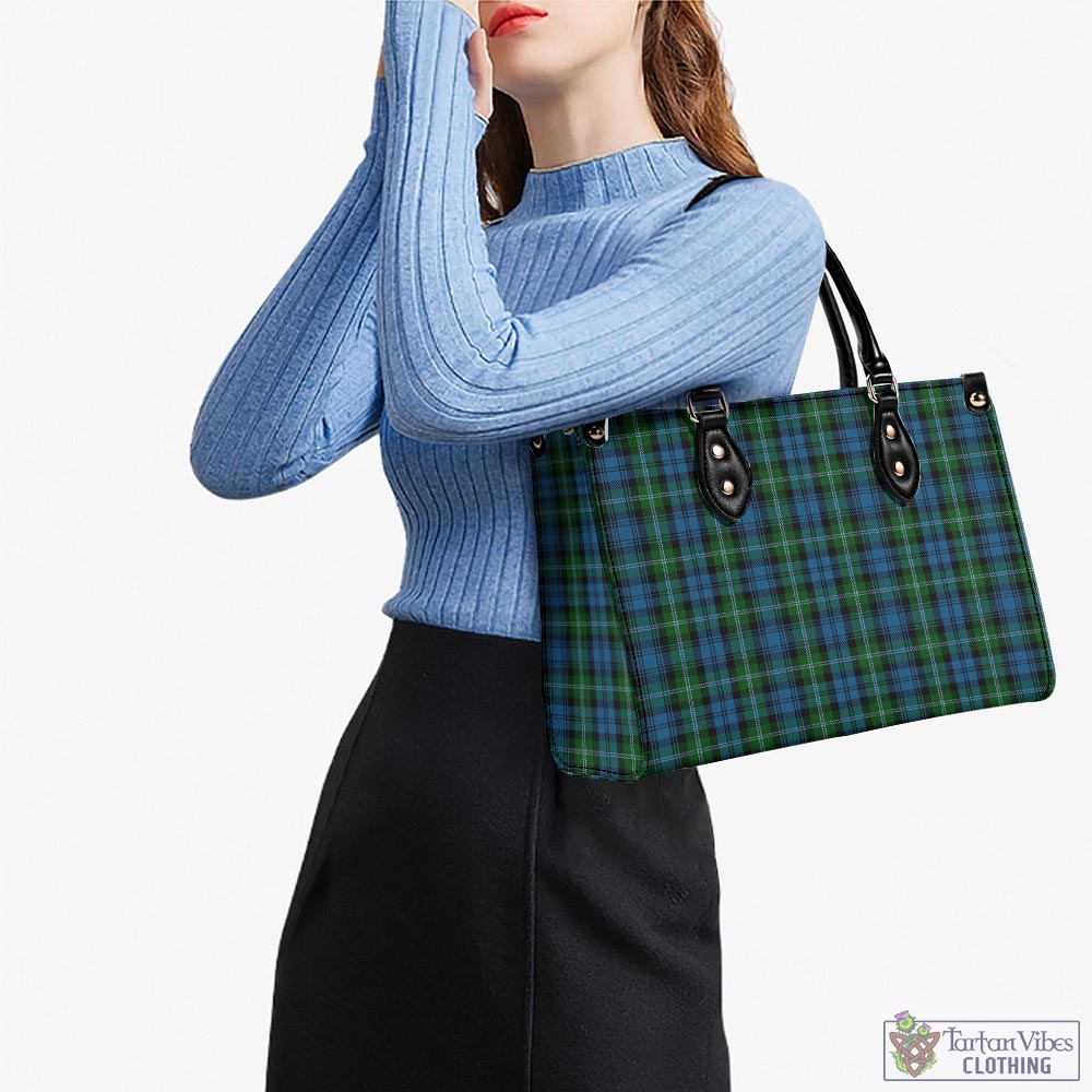 Lyon Tartan Luxury Leather Handbags - Tartan Vibes Clothing