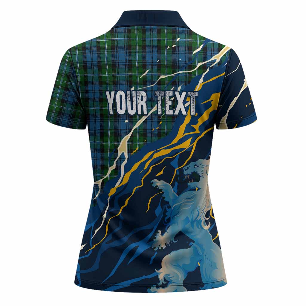 Lyon Scotland Tartan Women Polo Shirt WC2026 Football - We'll Be Coming