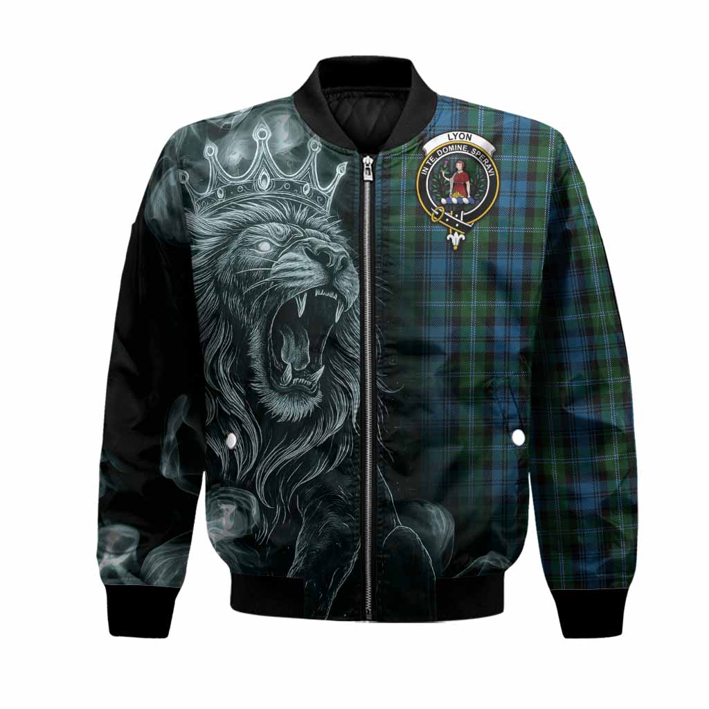 Lyon Tartan Bomber Jacket Roaring Lion Heritage