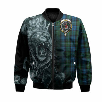 Lyon Tartan Bomber Jacket Roaring Lion Heritage