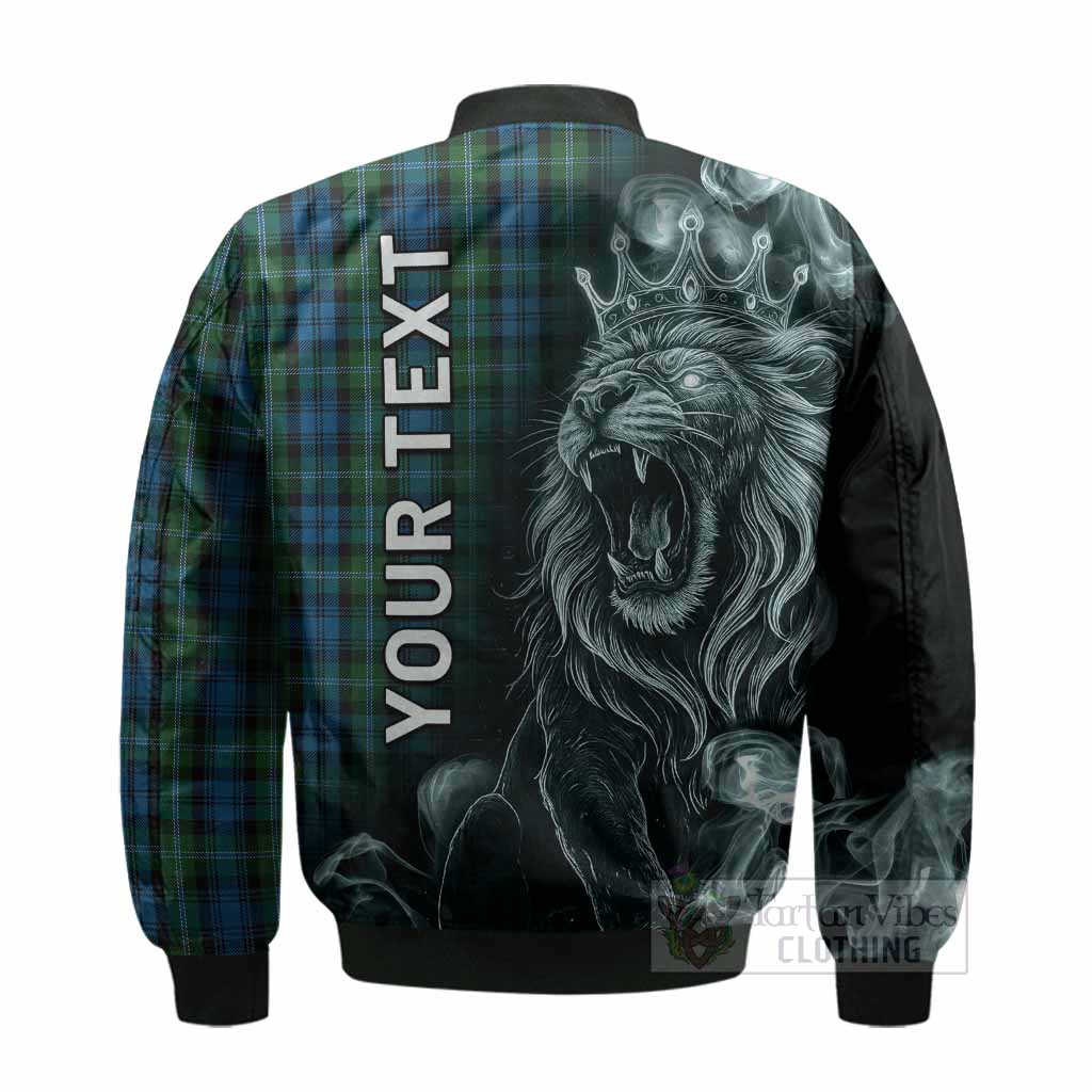 Lyon Tartan Bomber Jacket Roaring Lion Heritage