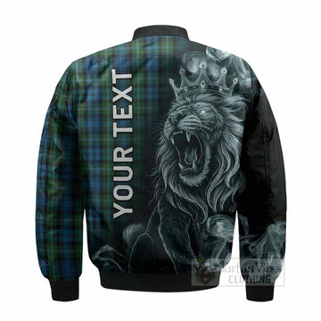 Lyon Tartan Bomber Jacket Roaring Lion Heritage