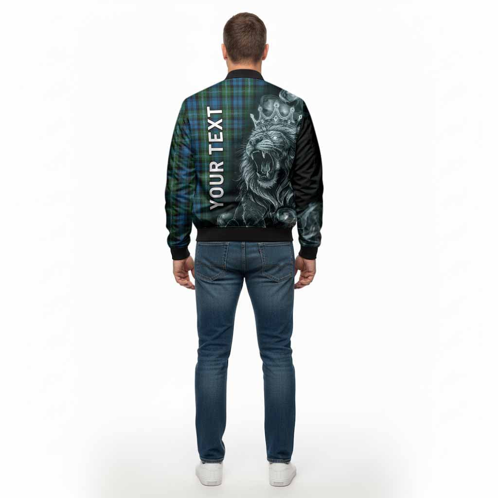 Lyon Tartan Bomber Jacket Roaring Lion Heritage