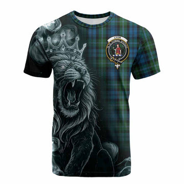 Lyon Tartan Cotton T-shirt Roaring Lion Heritage