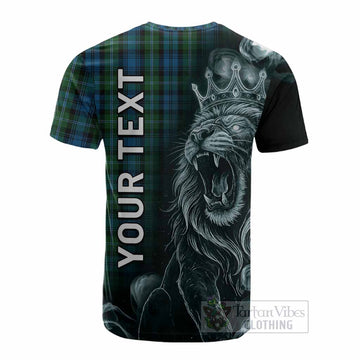 Lyon Tartan Cotton T-shirt Roaring Lion Heritage