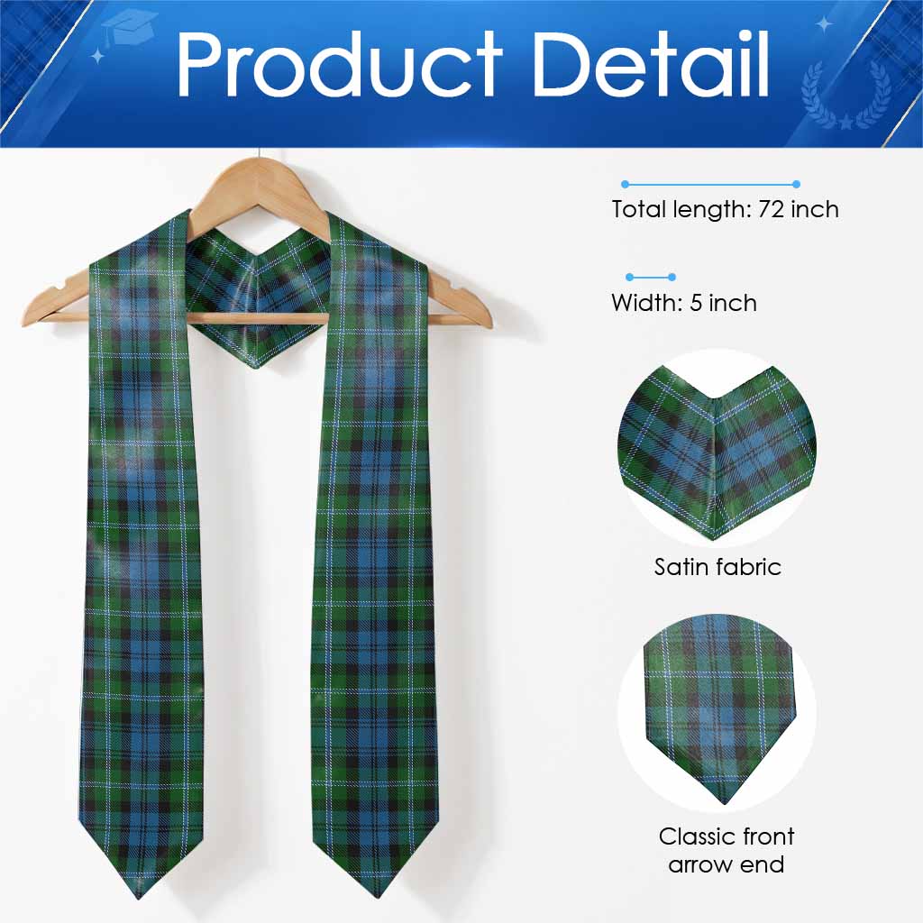 Lyon Tartan Graduation Stole - Tartan Vibes Clothing