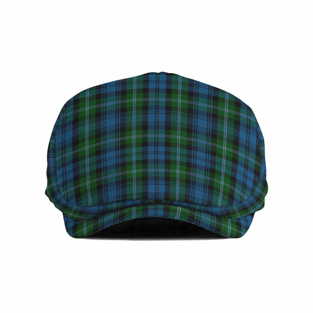 Lyon Tartan Jeff Cap, Tartan Flat Cap