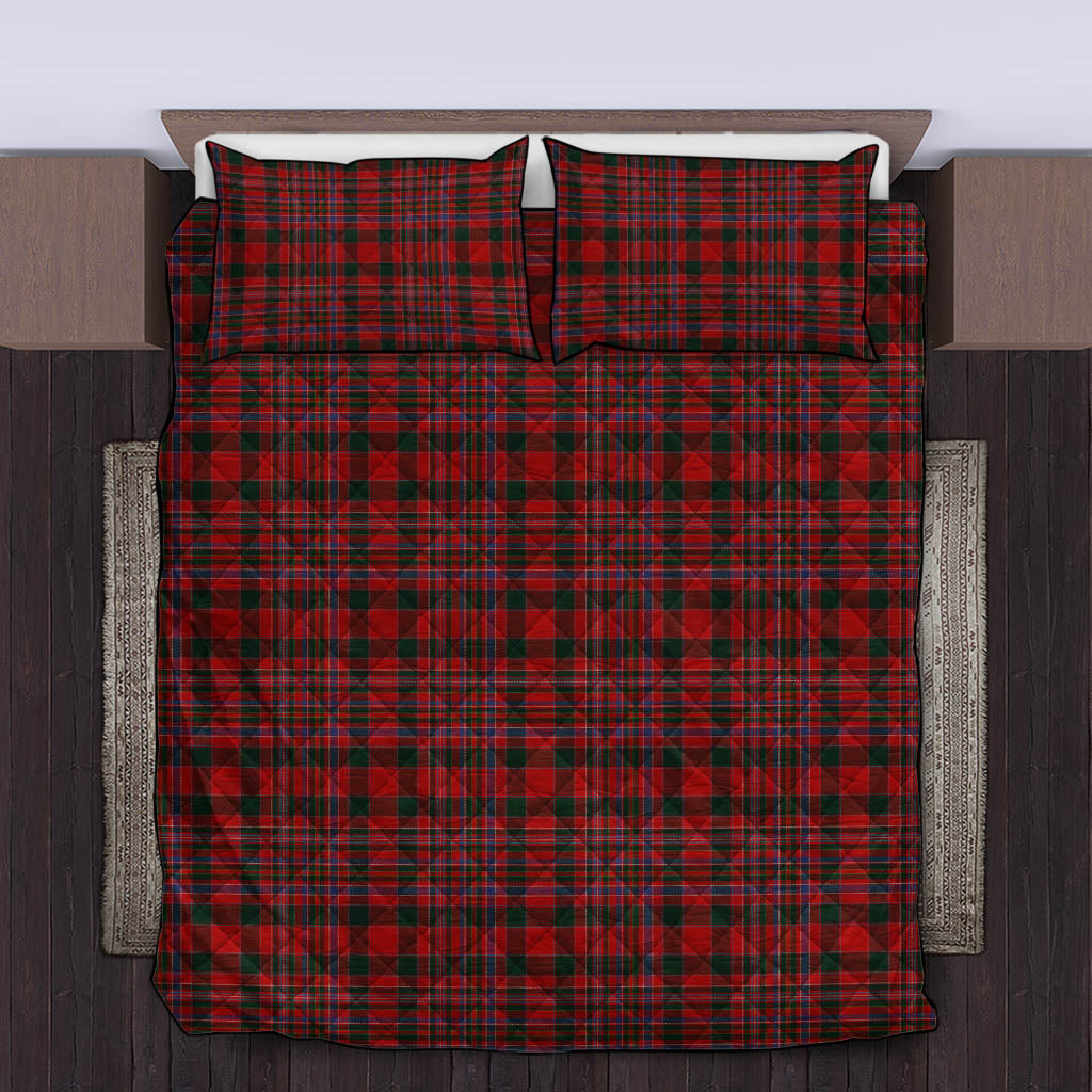 MacAlister (McAlister) Tartan Quilt Bed Set King - Tartan Vibes Clothing