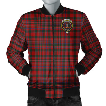 MacAlister Tartan Bomber Jacket with Family Crest