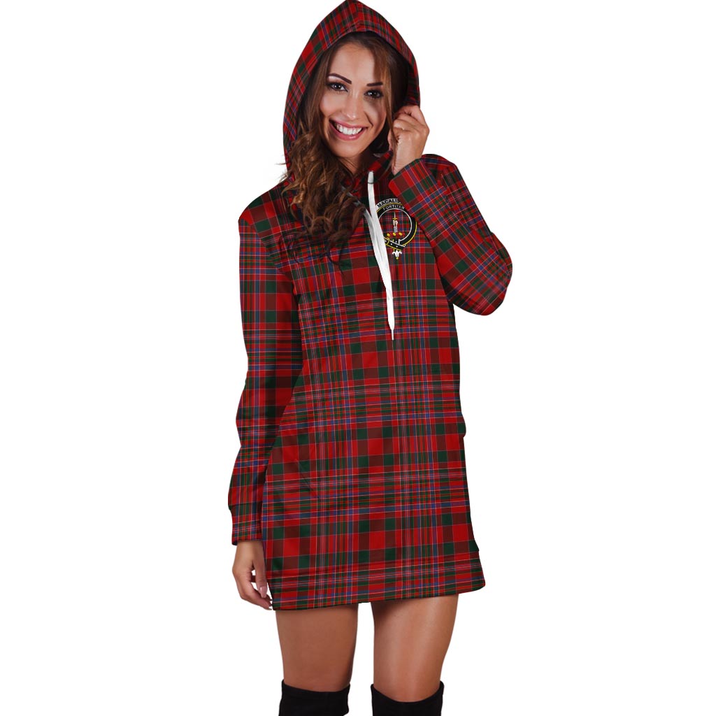 MacAlister (McAlister) Tartan Hoodie Dress with Family Crest - Tartan Vibes Clothing