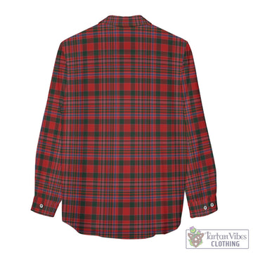 MacAlister Tartan Womens Casual Shirt with Family Crest