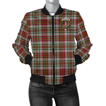 MacAlister Dress Tartan Bomber Jacket with Family Crest