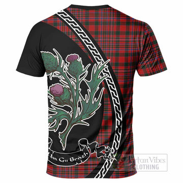 MacAlister (McAlister) Family Crest Tartan T-Shirt Alba Thistle Inspired - Tartan Vibes Clothing