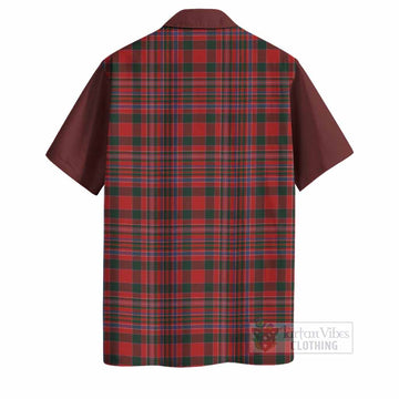 MacAlister (McAlister) Tartan Accent Hawaiian Shirt with Family Crest
