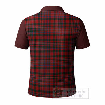 MacAlister (McAlister) Tartan Accent Polo Shirt with Family Crest