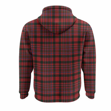 MacAlister (McAlister) Tartan Crest Hoodie Ferocious Lion Style