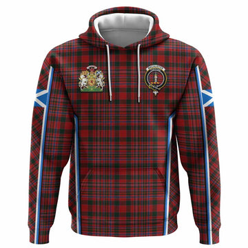 MacAlister (McAlister) Tartan Crest Hoodie Scotland Coat of Arm Flag Style