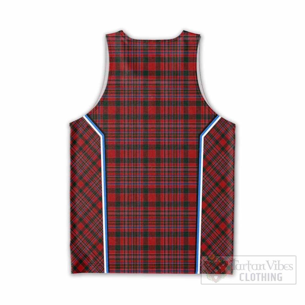 MacAlister (McAlister) Tartan Crest Men Tank Top Scotland Coat of Arm Flag Style - Tartan Vibes Clothing