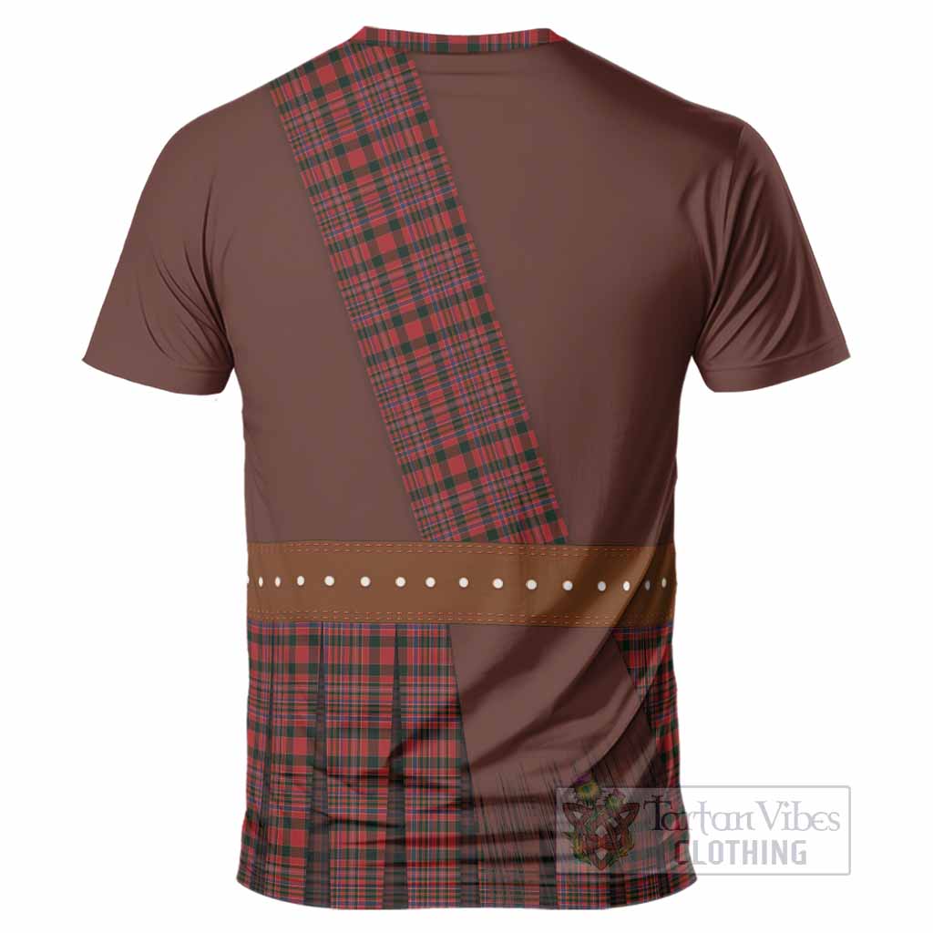MacAlister (McAlister) Tartan Crest T-Shirt Kilt Costume Style