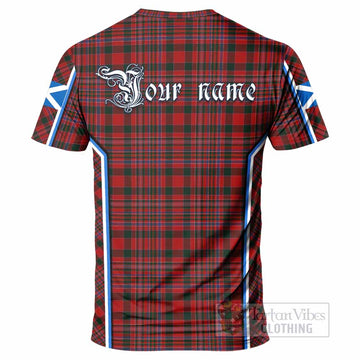 MacAlister (McAlister) Tartan Crest T-shirt Scotland Coat of Arm Flag Style - Tartan Vibes Clothing