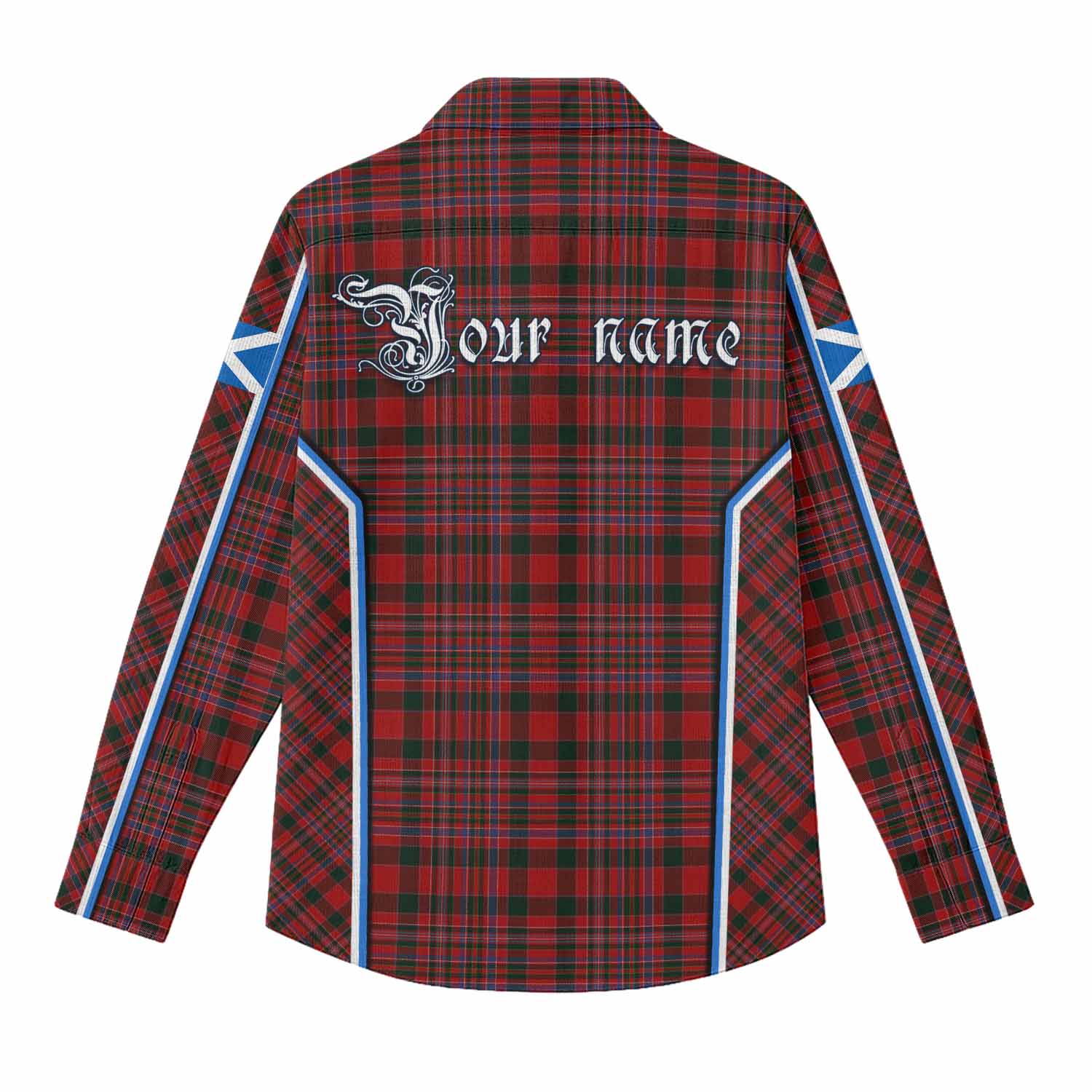 MacAlister (McAlister) Tartan Crest Women Casual Shirt Scotland Coat of Arm Flag Style - Tartan Vibes Clothing