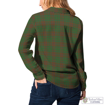 MacAlister of Glenbarr Hunting Tartan Womens Casual Shirt