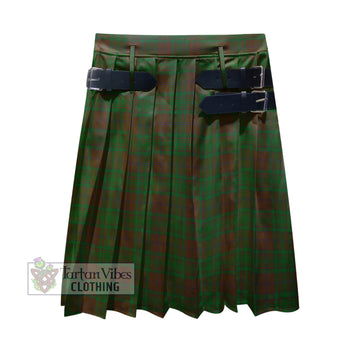 MacAlister of Glenbarr Hunting Tartan Men's Pleated Skirt - Fashion Casual Retro Scottish Kilt Style
