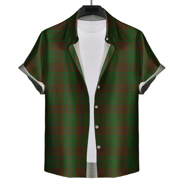 MacAlister of Glenbarr Hunting Tartan Short Sleeve Button Down Shirt