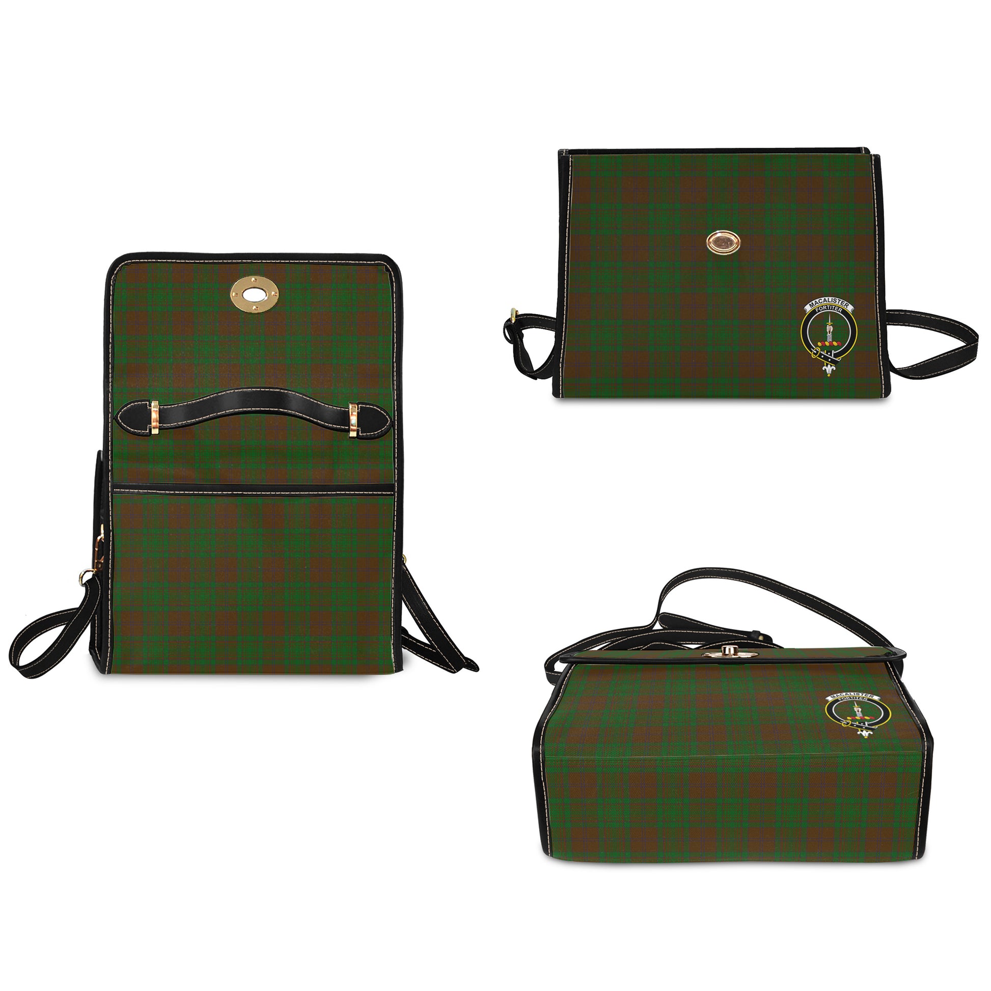 macalister-of-glenbarr-hunting-tartan-leather-strap-waterproof-canvas-bag-with-family-crest