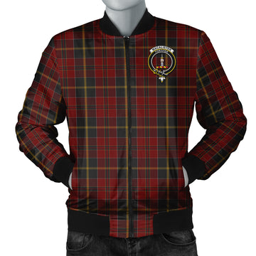 MacAlister of Skye Tartan Bomber Jacket with Family Crest